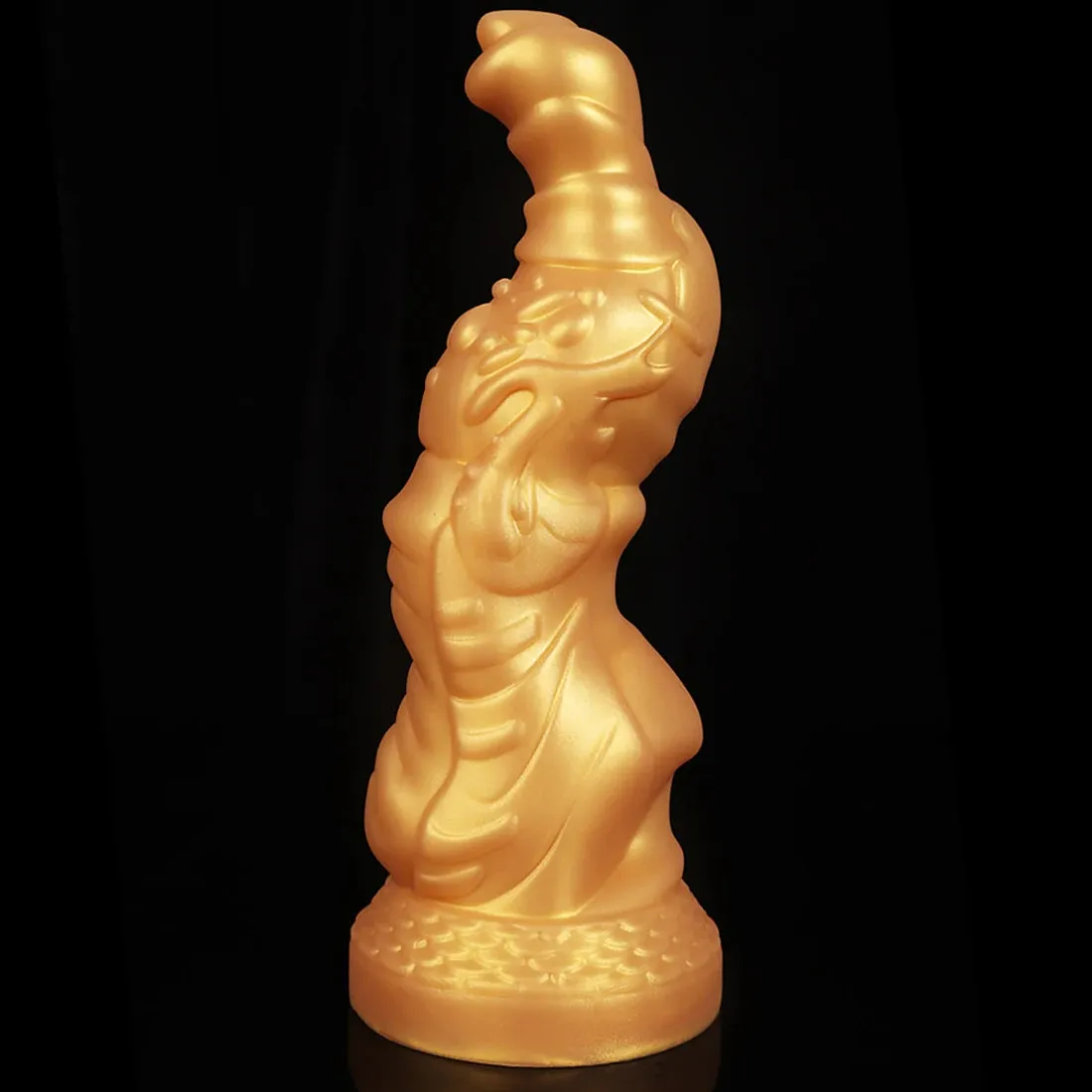 Big Giant Monster Dildo - Golden Dragon Dildos Realistic Anal Plug Sex Toys for Men Women