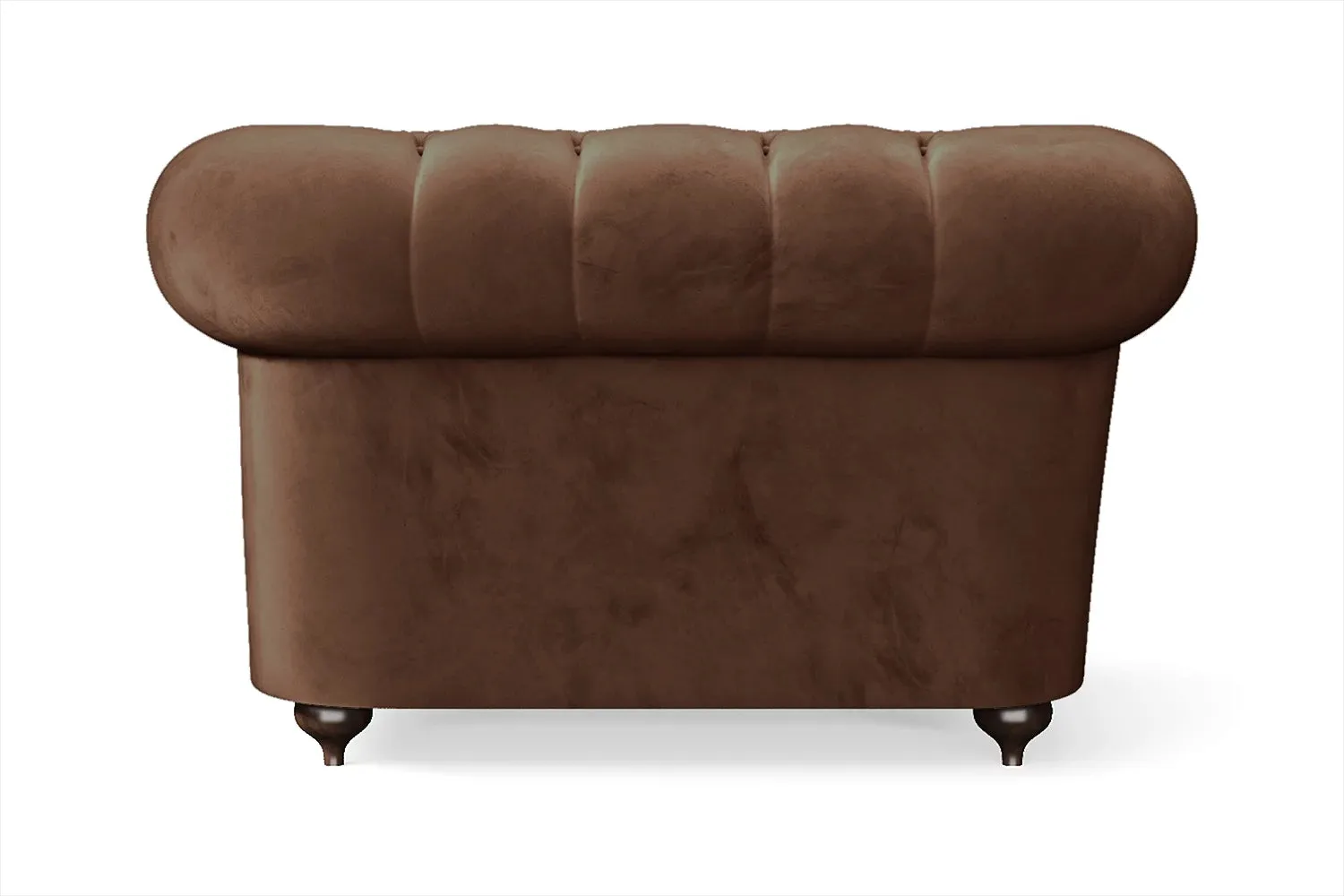 Bitonto Armchair Coffee Brown Velvet