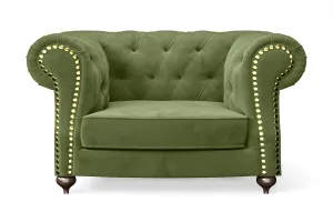 Bitonto Armchair Lime Velvet