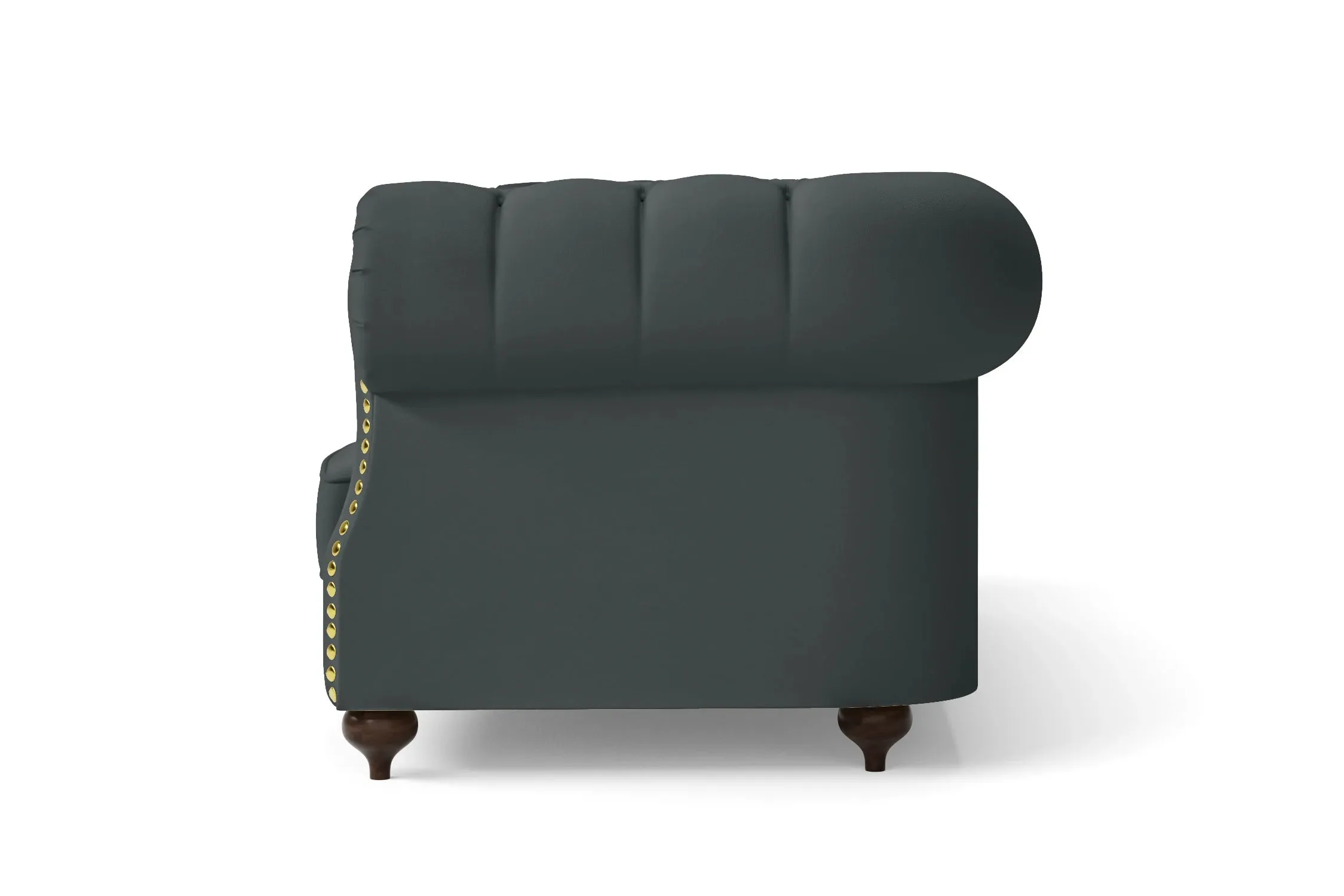 Bitonto Armchair Slate Leather