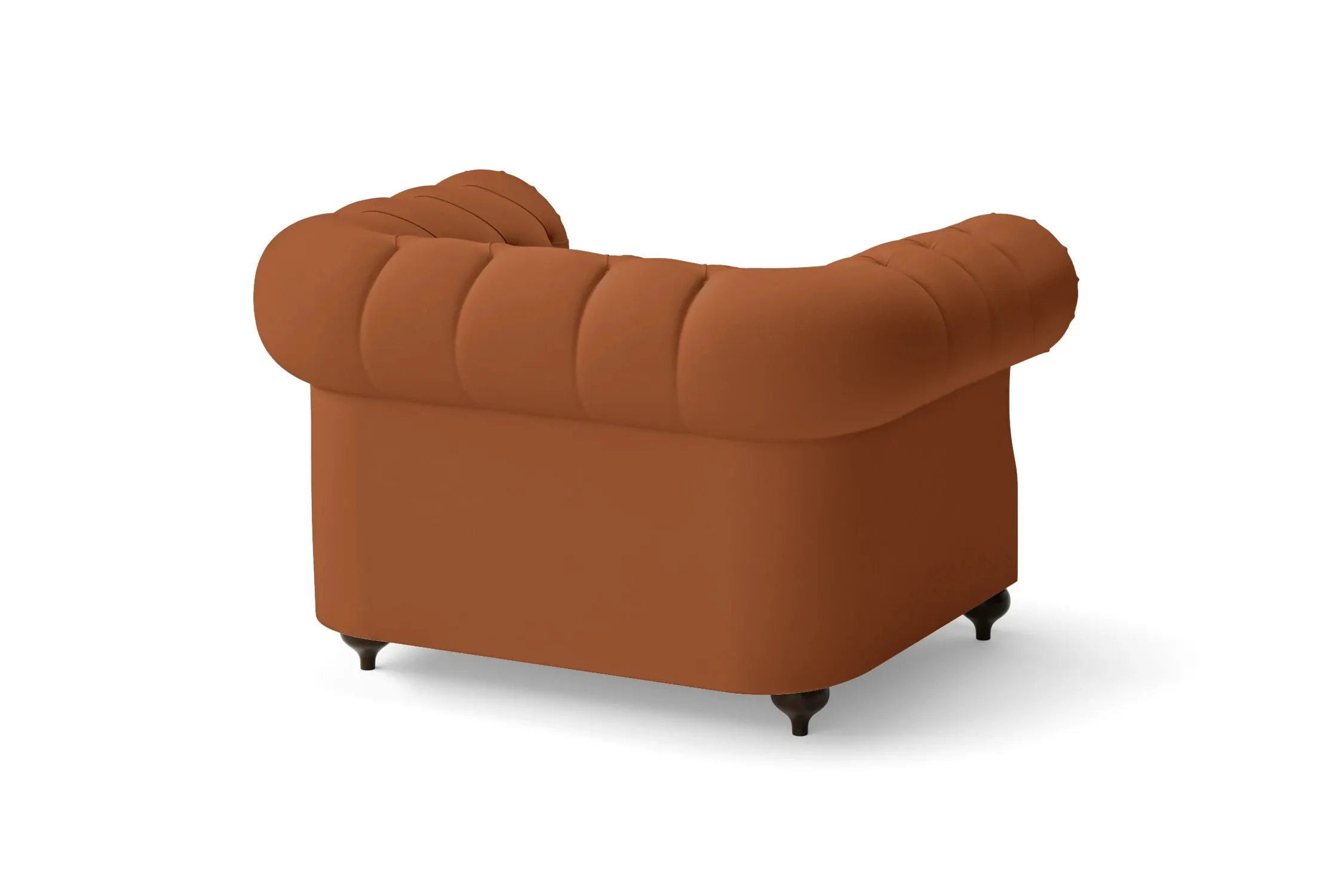 Bitonto Armchair Tan Brown Leather
