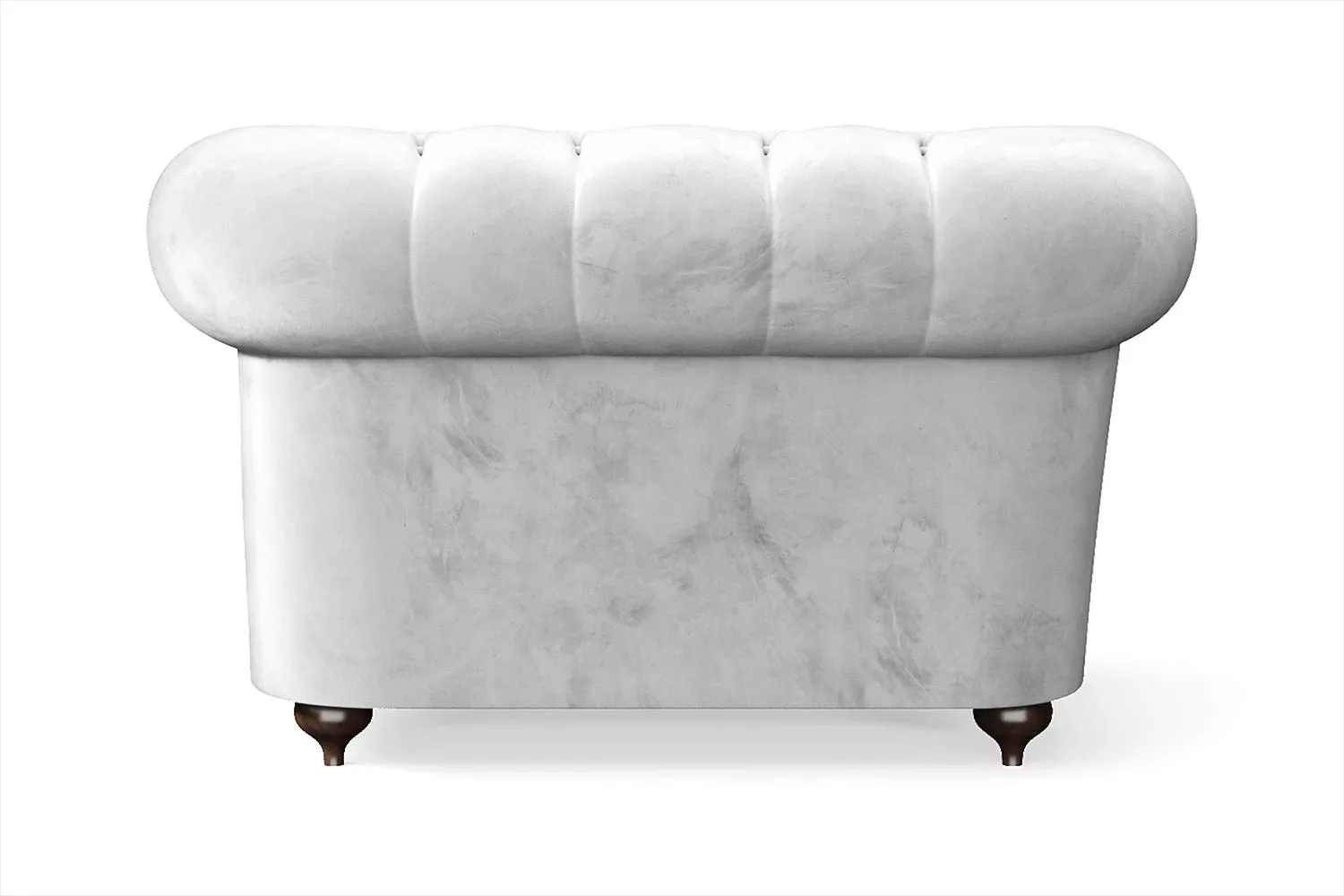 Bitonto Armchair White Velvet