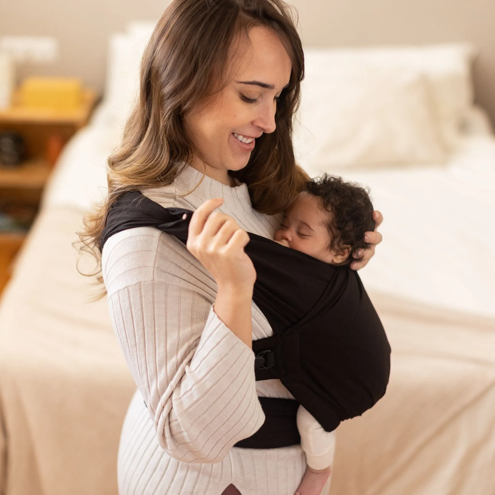 Boba Bliss Hybrid Buckle Wrap Carrier - Black