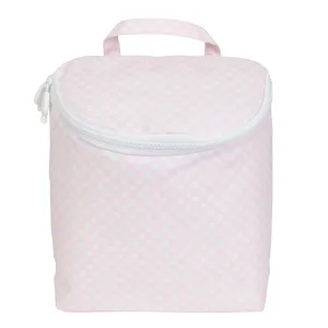 Bottle Bag, PInk Gingham
