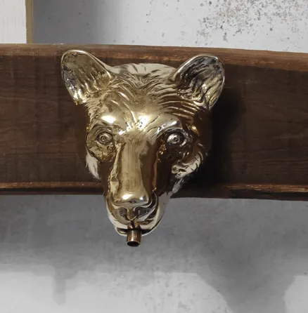 BT90 Bear-head wall mounted tap