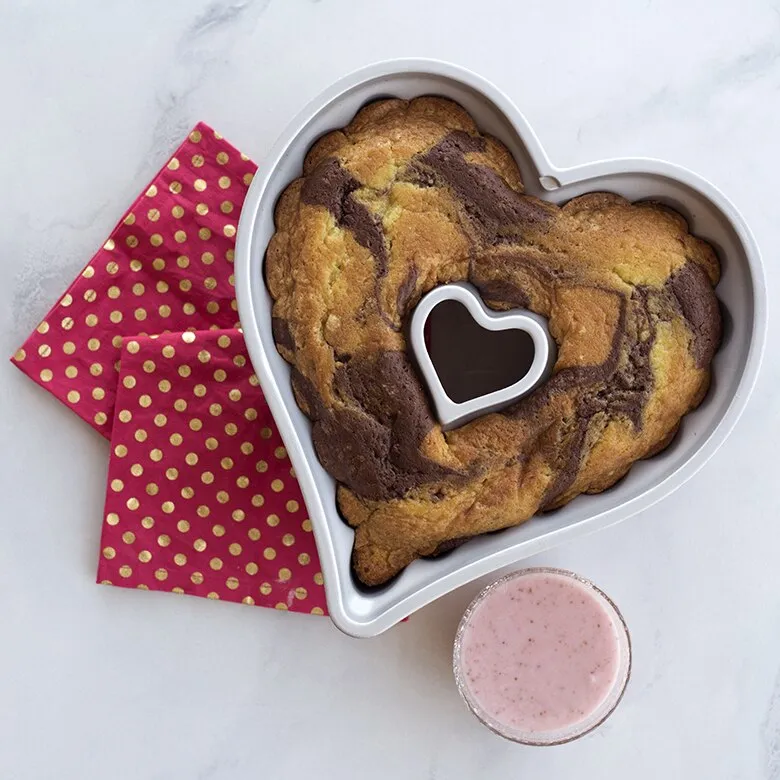 Bundt Pan Heart 10in Nordic Ware