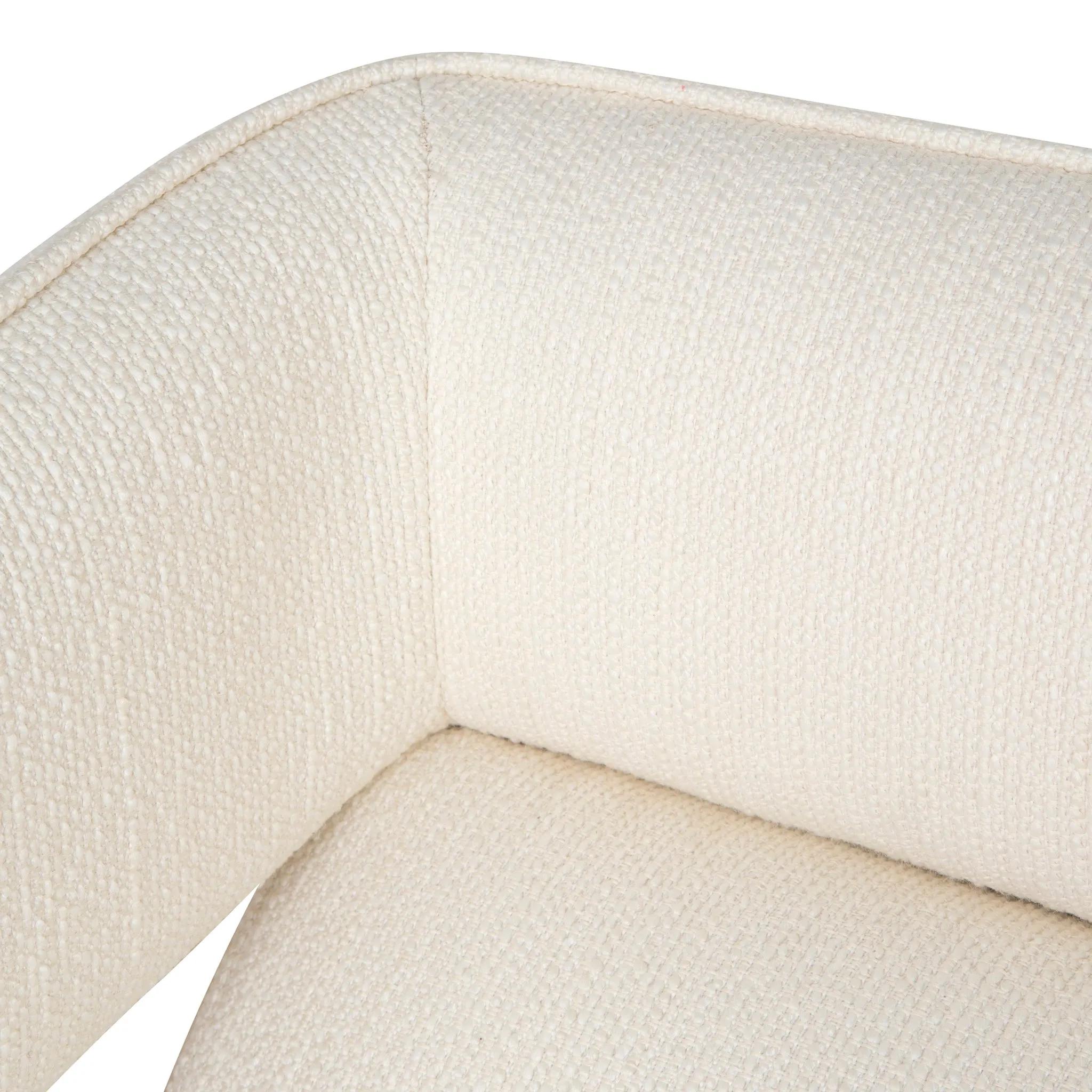 Cadence Swivel Armchair - White