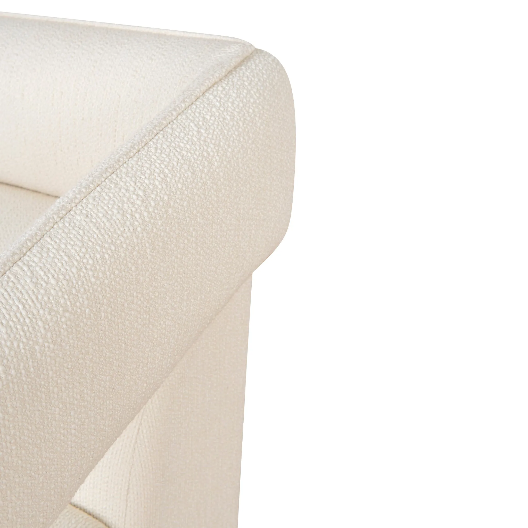 Cadence Swivel Armchair - White
