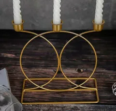 Candle Holder Candlestick Props Candelabra for Wedding Tabletop Decor