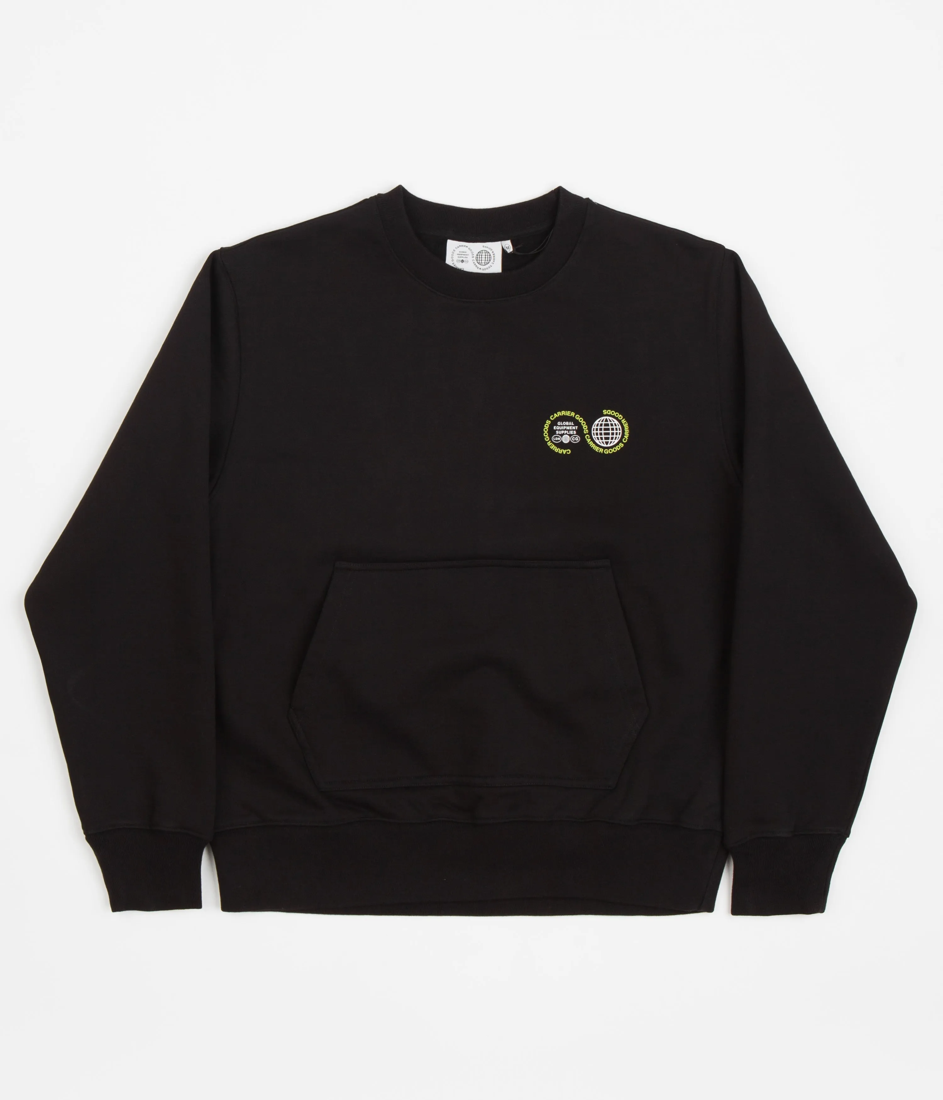Carrier Goods Core Logo Crewneck Sweatshirt - Black