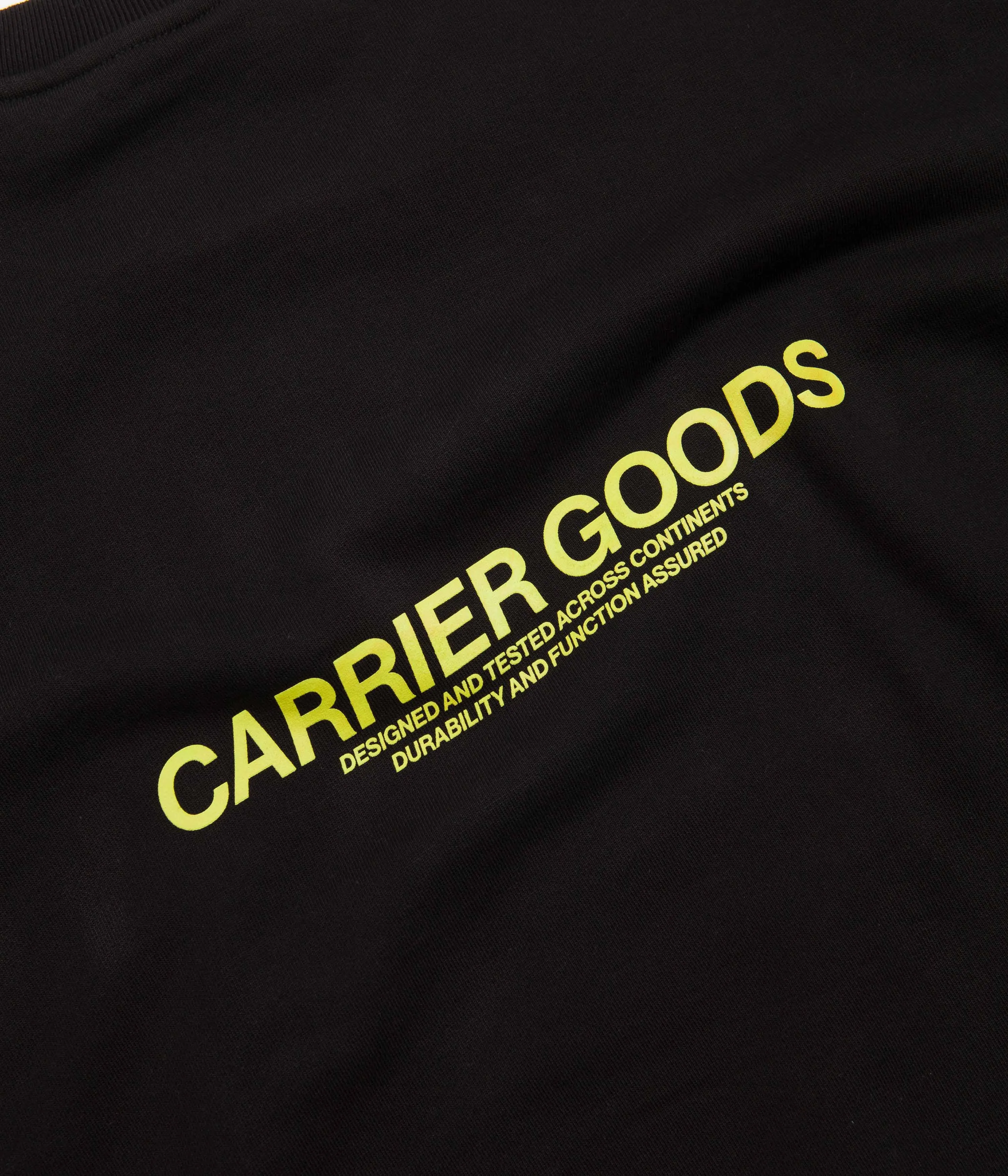 Carrier Goods Core Logo Crewneck Sweatshirt - Black