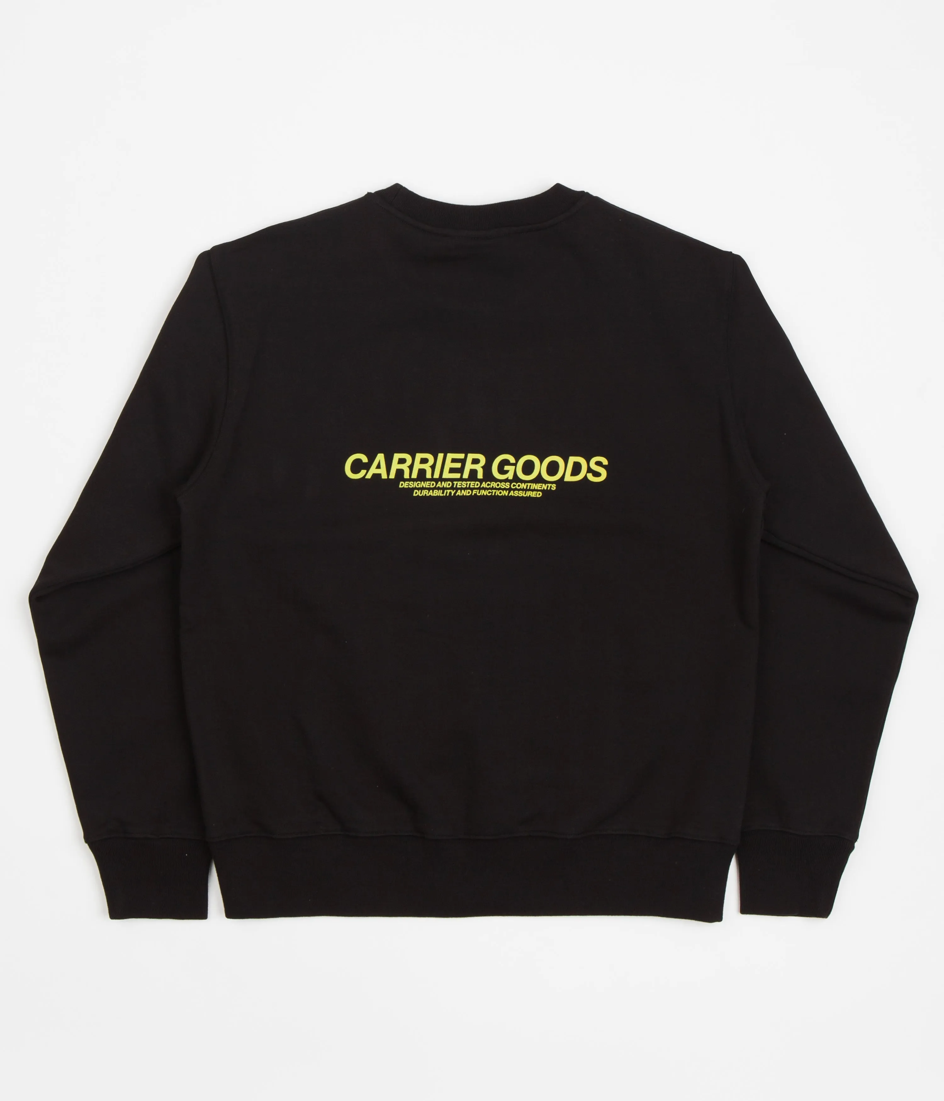 Carrier Goods Core Logo Crewneck Sweatshirt - Black