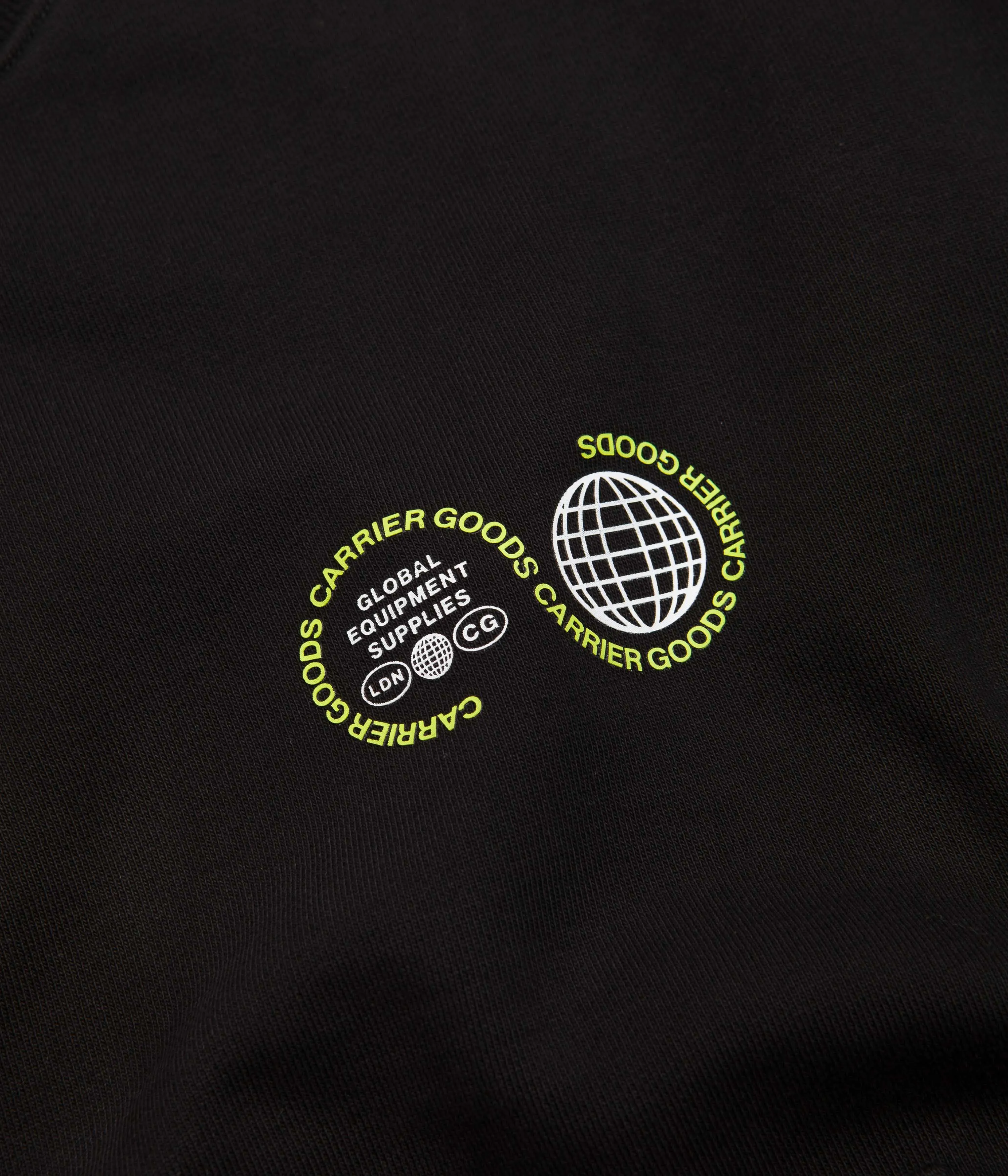 Carrier Goods Core Logo Crewneck Sweatshirt - Black