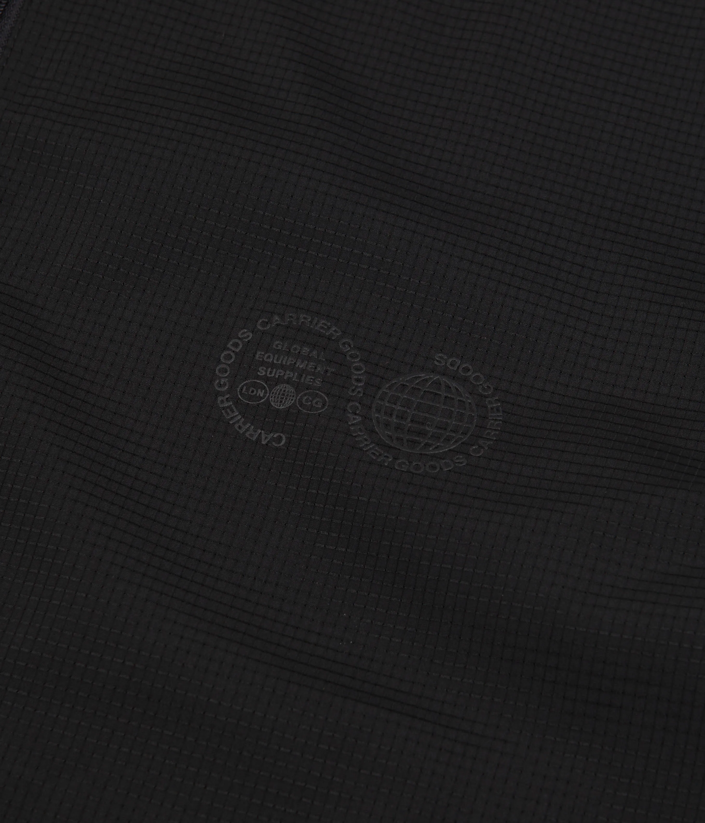 Carrier Goods Lightweight 1/4 Zip Shirt - Black