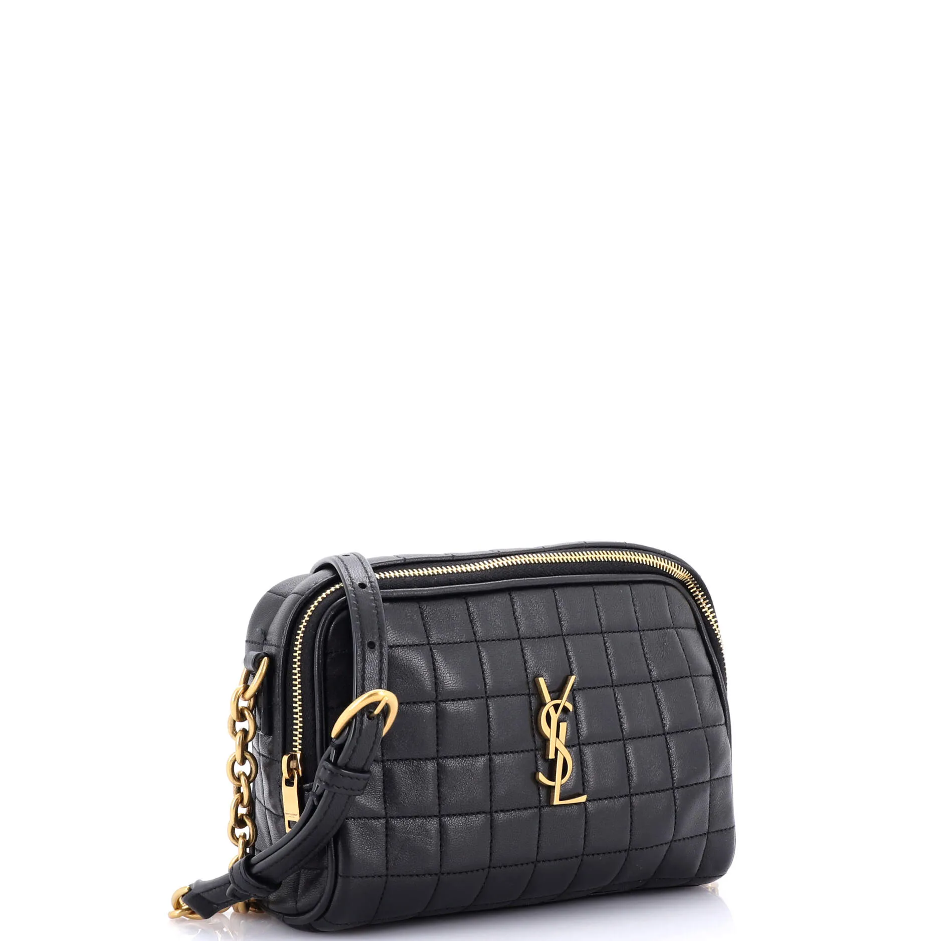 Cassandre Chain Camera Bag Quilted Leather Mini