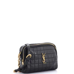 Cassandre Chain Camera Bag Quilted Leather Mini
