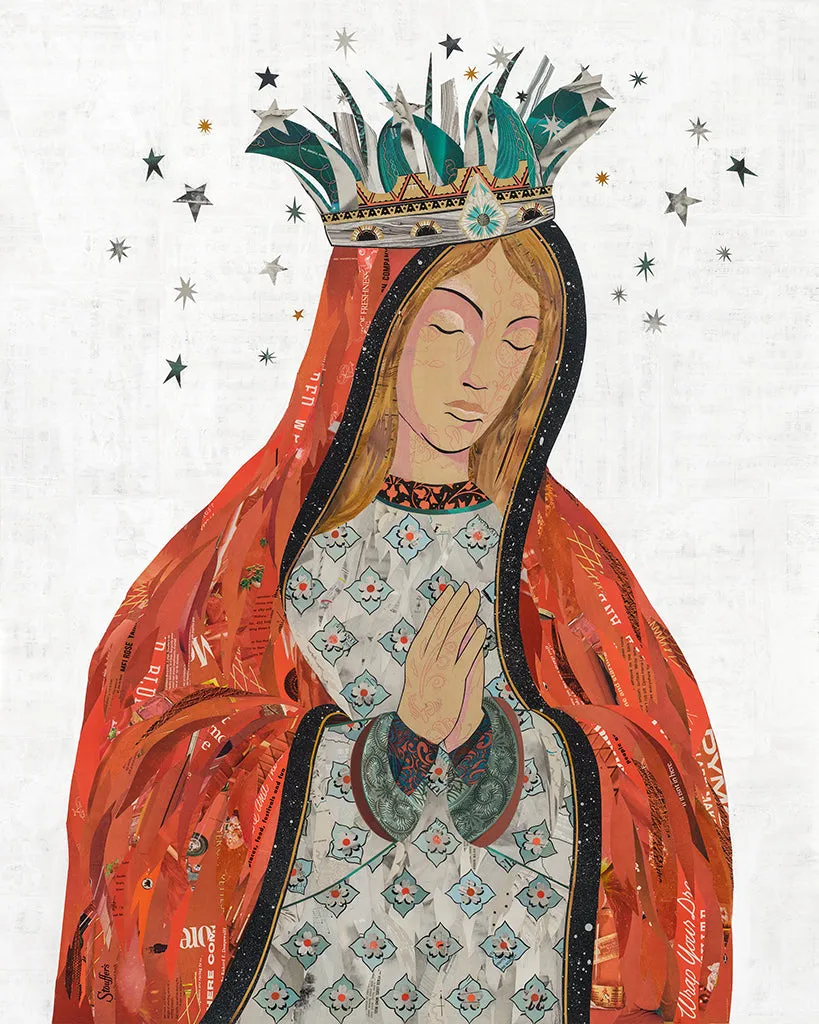 CELESTIAL QUEEN (PAPRIKA) limited edition paper print