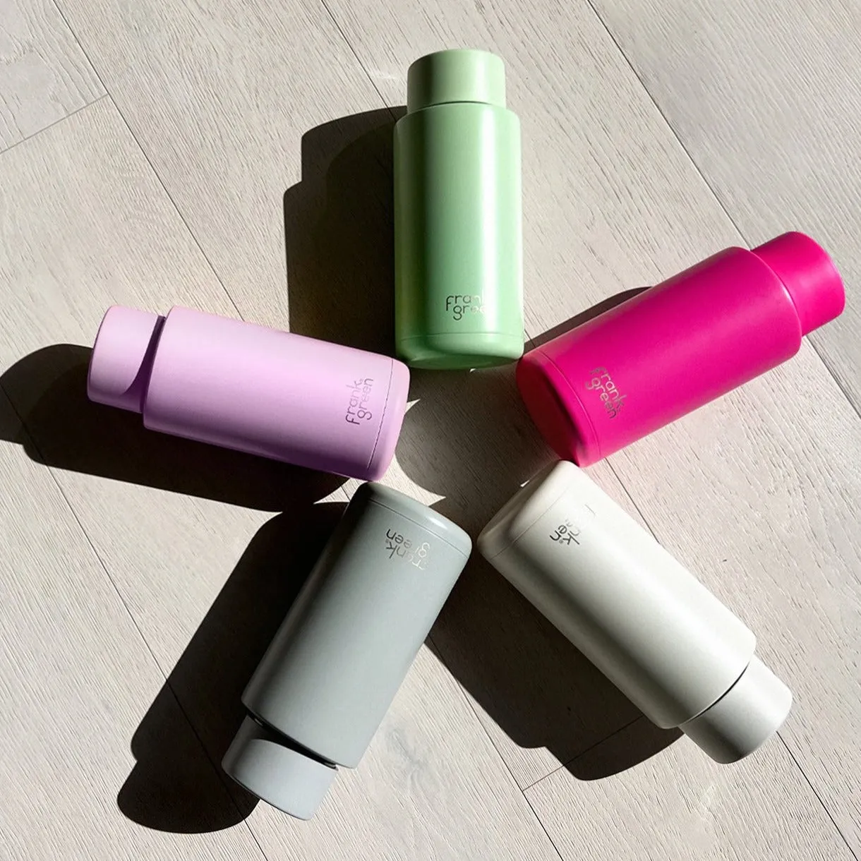 Ceramic Reusable Bottle 34oz - Cloud