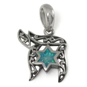 Chai Pendant With Tiny Star