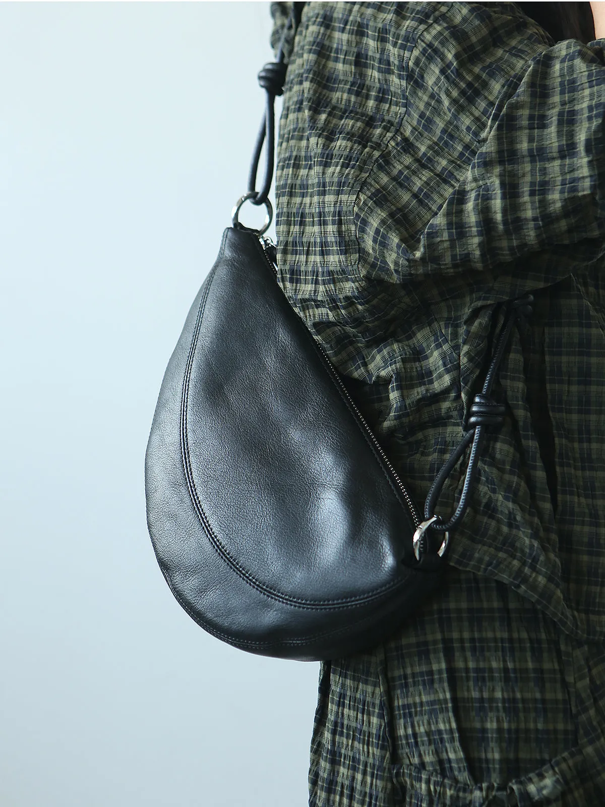 Chic Women's Crossbody Chest Bag Leather Small Over The Shoulder Purse