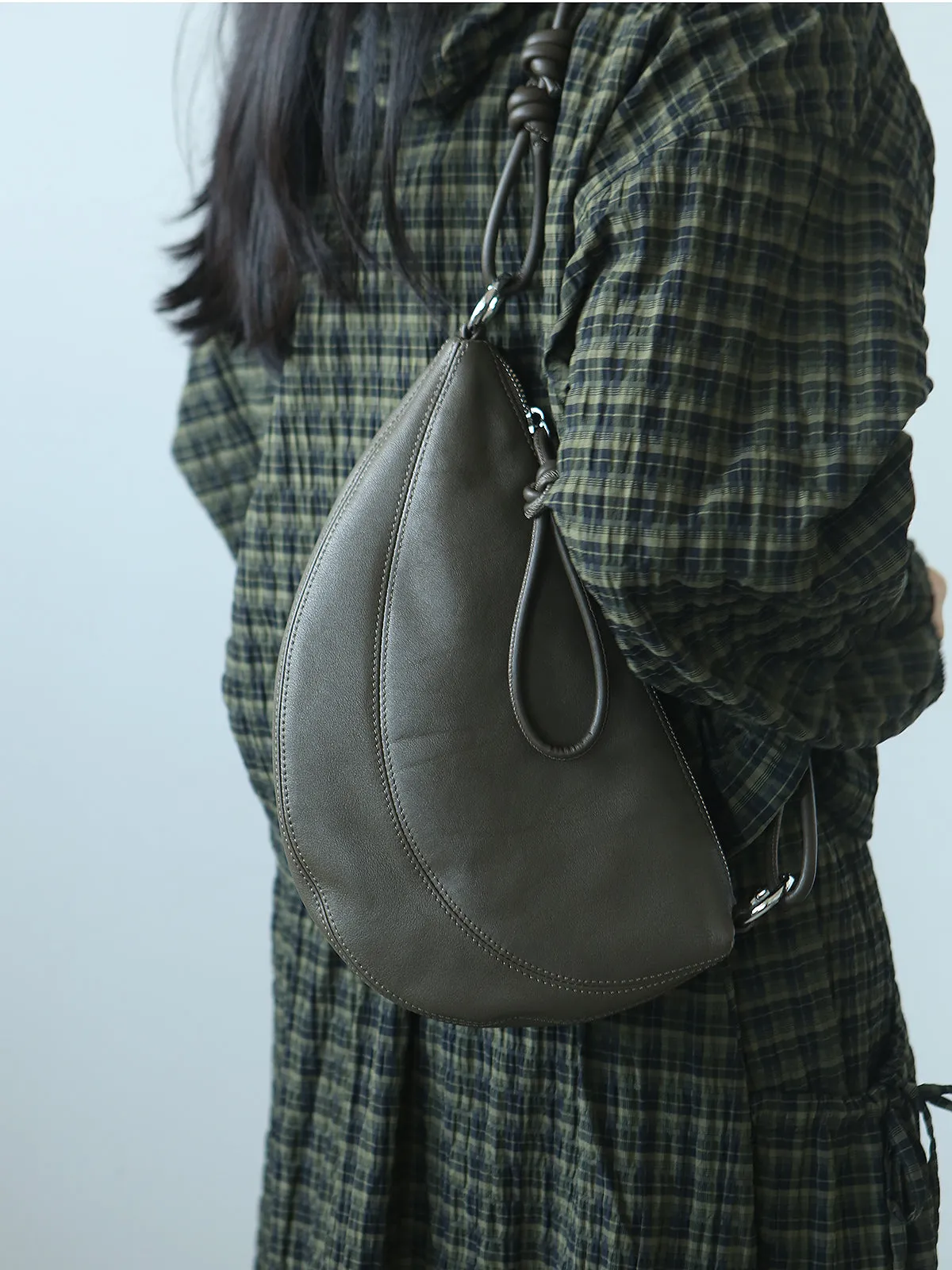 Chic Women's Crossbody Chest Bag Leather Small Over The Shoulder Purse