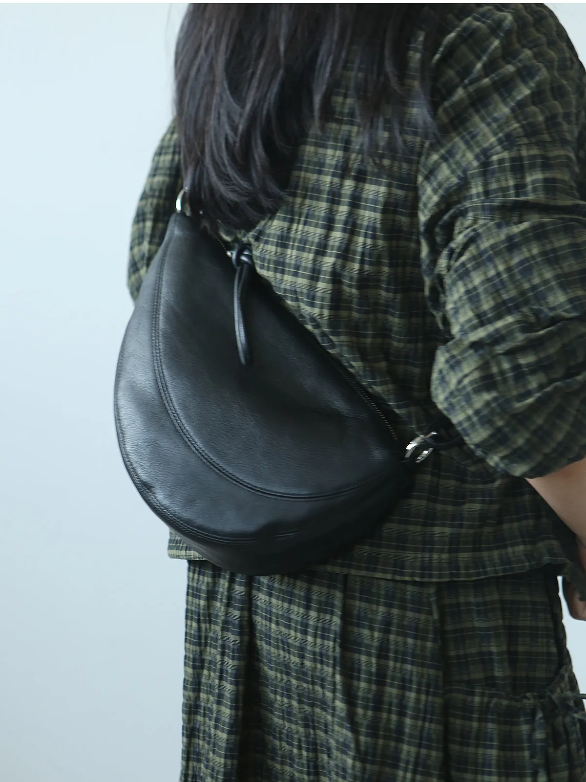 Chic Women's Crossbody Chest Bag Leather Small Over The Shoulder Purse