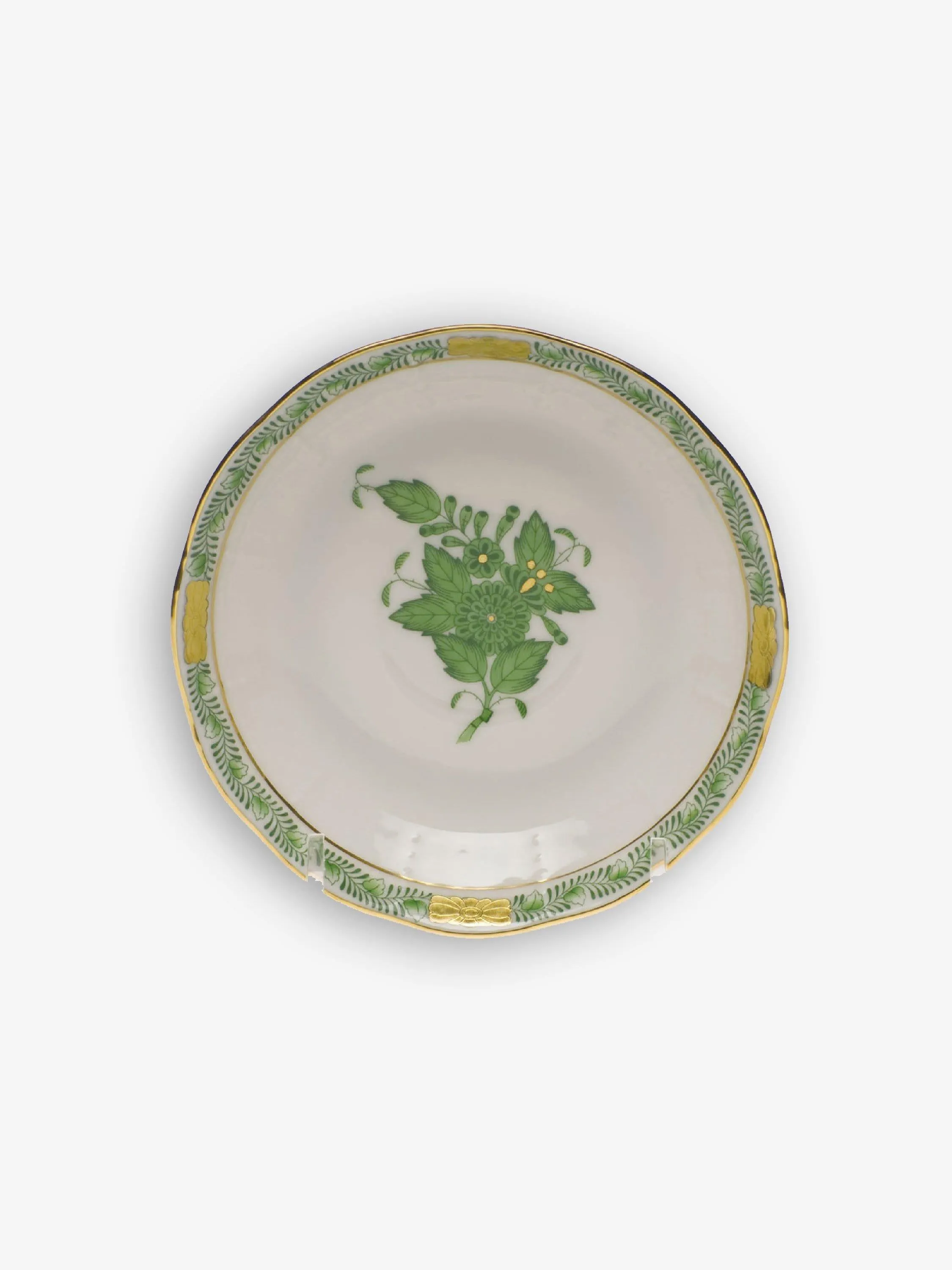 Chinese Bouquet 4.5" After Dinner Saucer by Herend