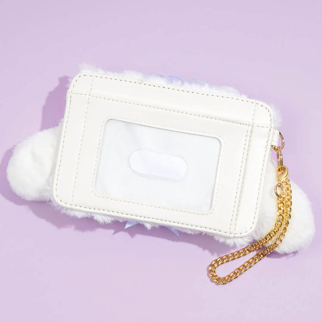 Cinnamoroll Dream Ribbon Fluffy Card Holder