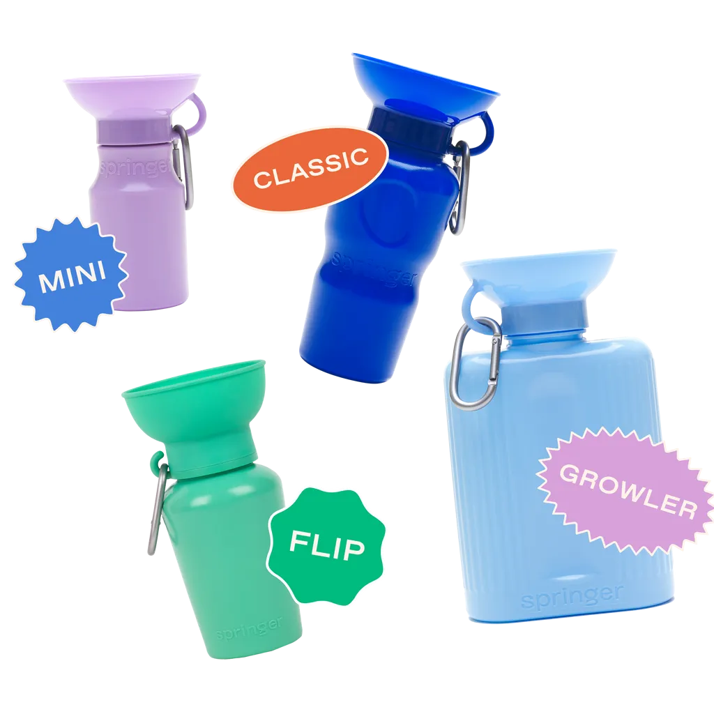 Classic Dog Travel Bottle 22oz - Lilac