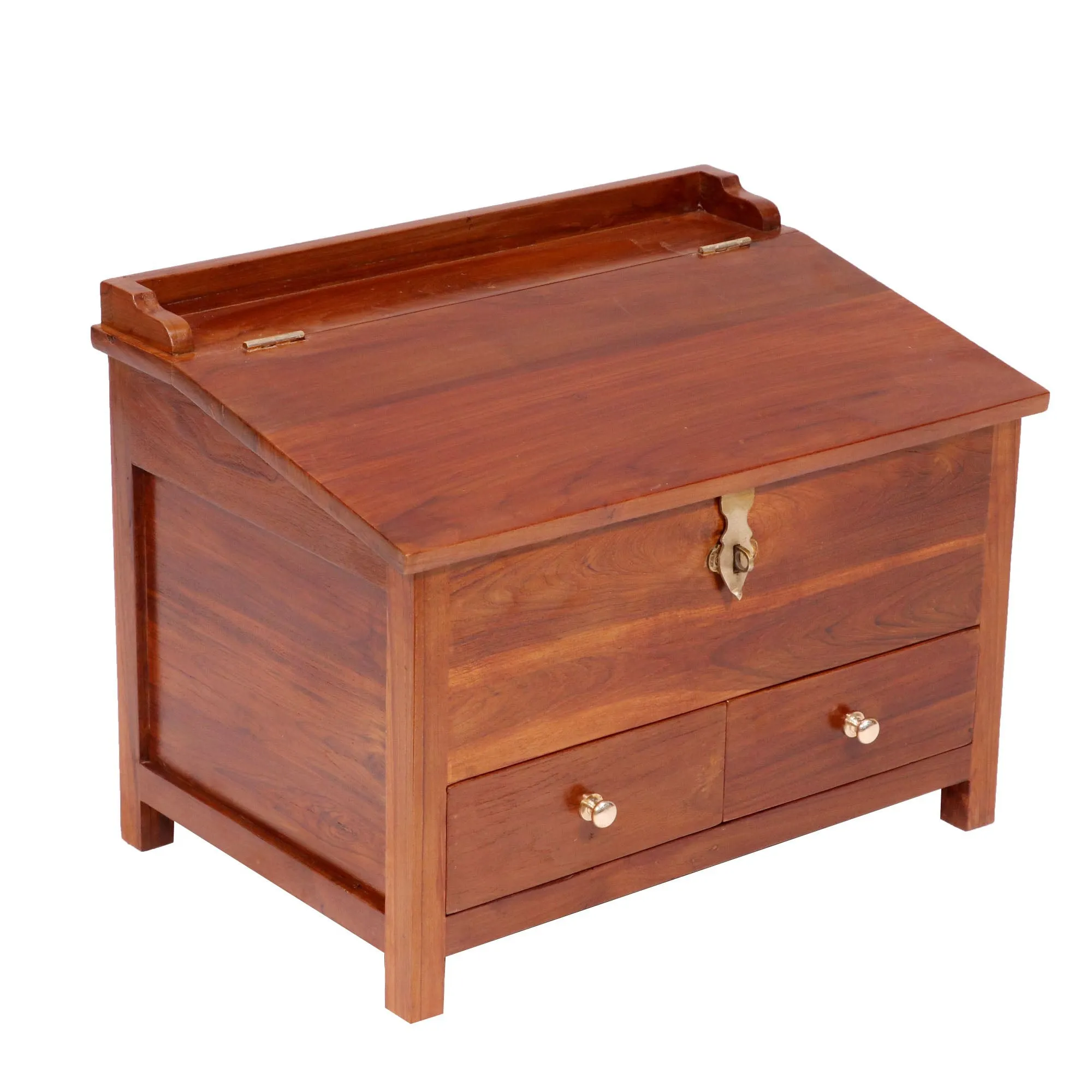 Classical Teak Munim Desk