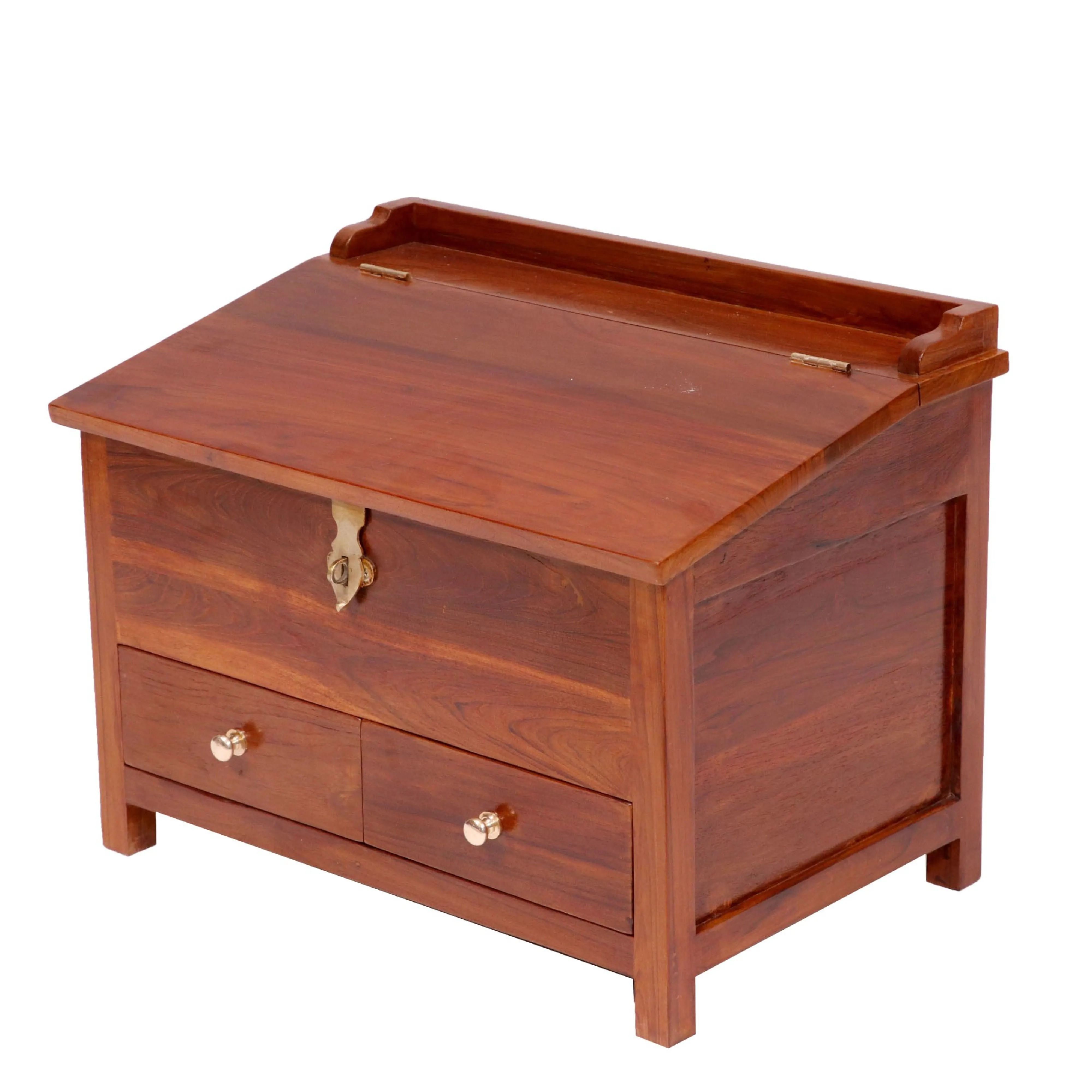 Classical Teak Munim Desk
