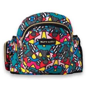 Comic Printed Baby Carrier With Hip Seat