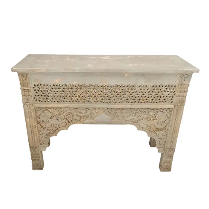 Console Table Ornate Carving 1,2m