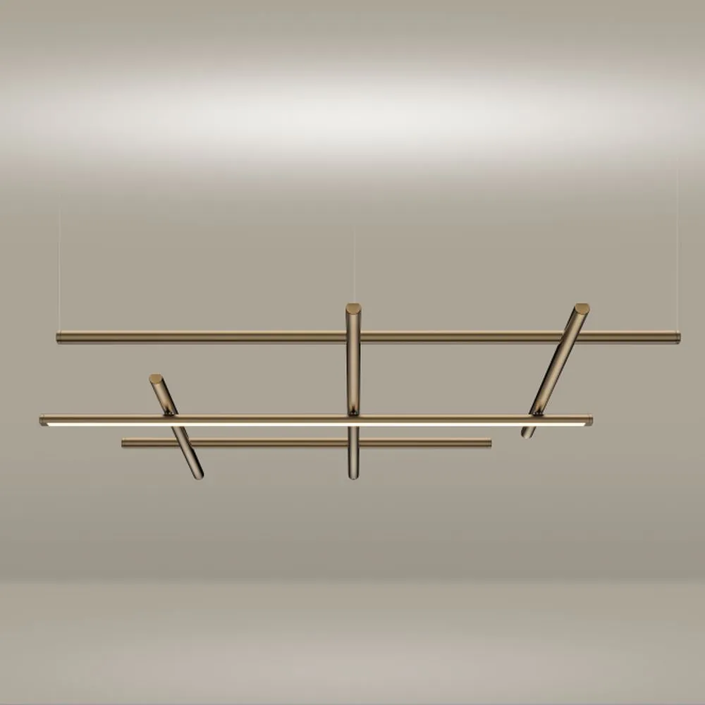 Contemporary Modular Aluminium Suspended Light