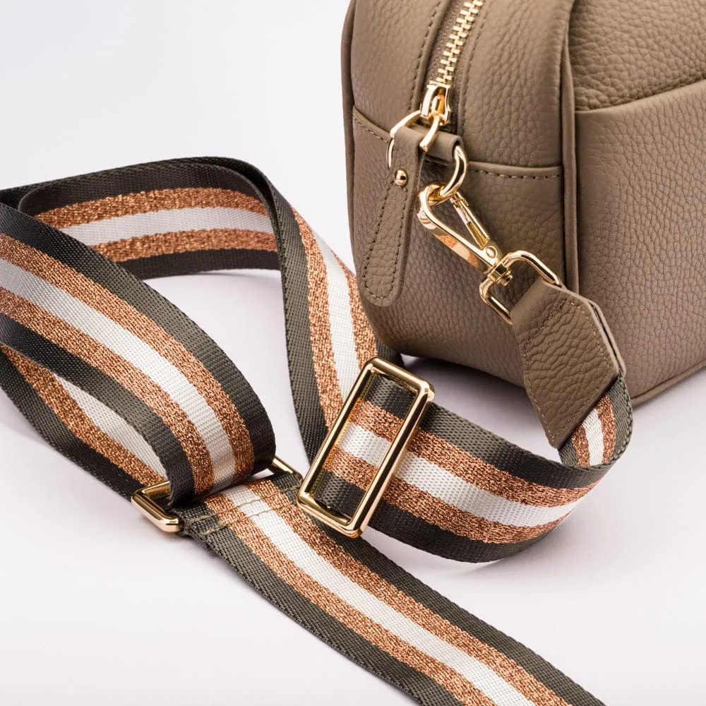 Cross Body Camera Bag - Taupe