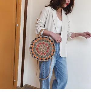Crossbody Woven Shoulder Bag