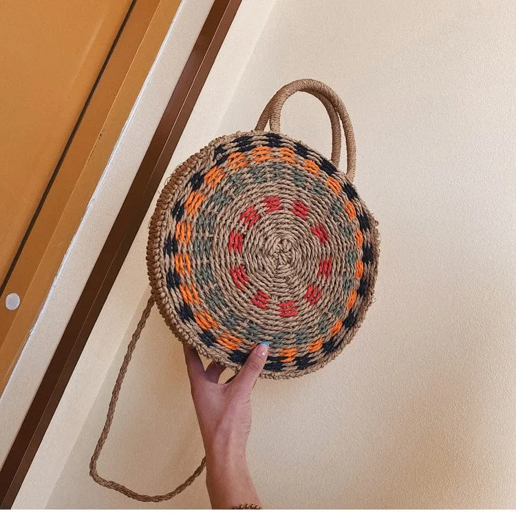 Crossbody Woven Shoulder Bag