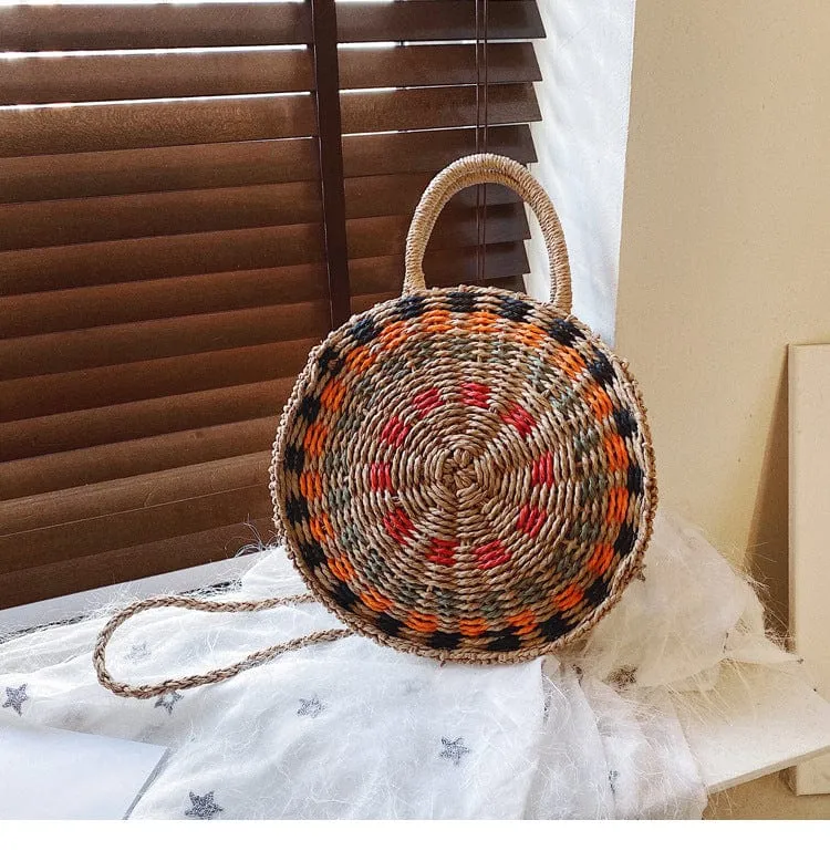 Crossbody Woven Shoulder Bag