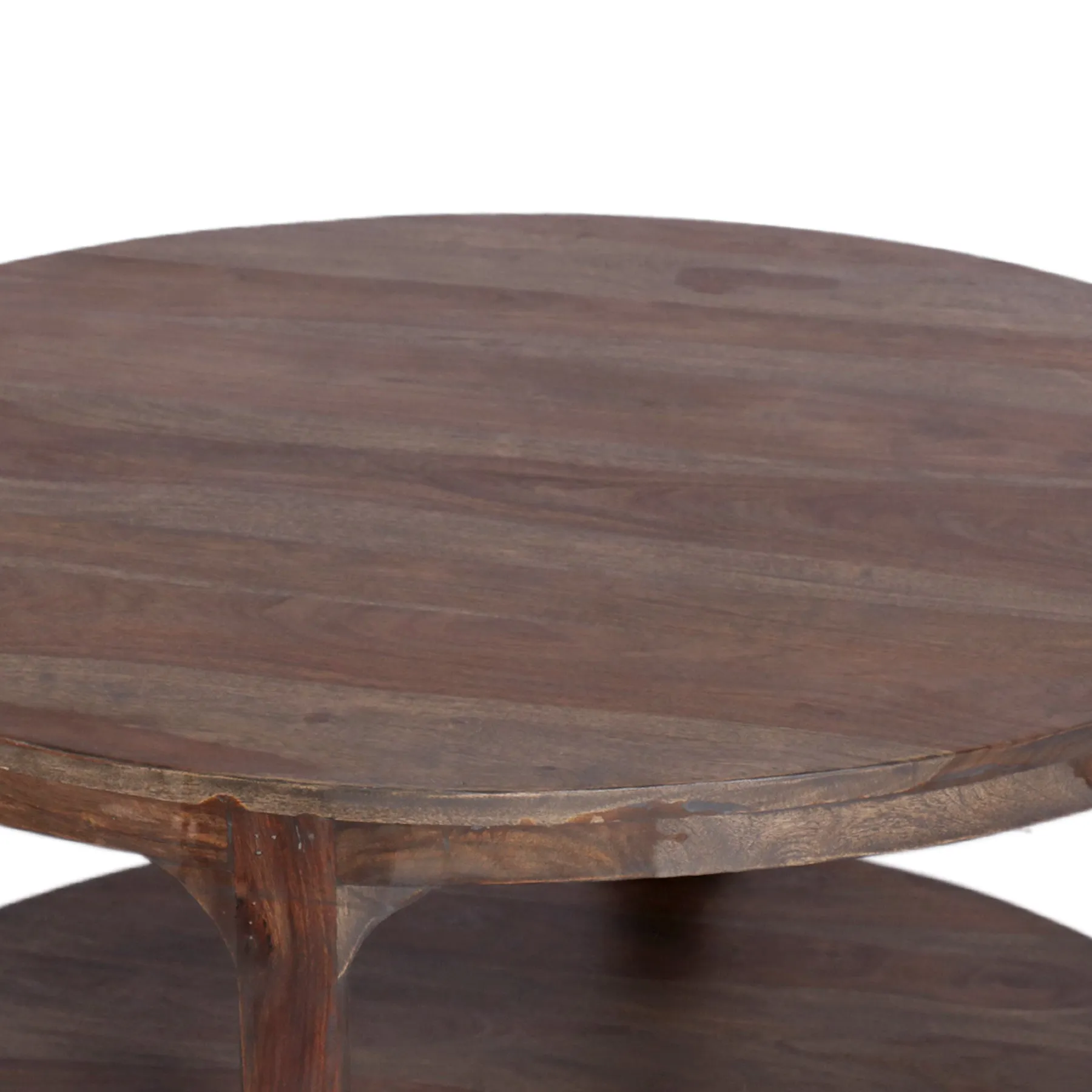 Dark Brown Solid Coffee Table