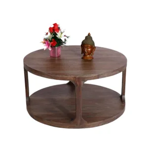 Dark Brown Solid Coffee Table