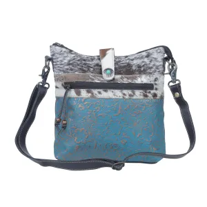 DE Luxe leather and hide bag