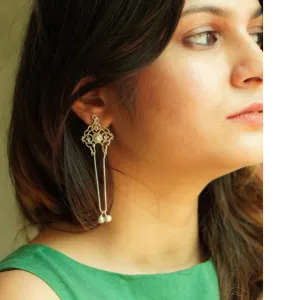 Dhwer Jaali Earrings