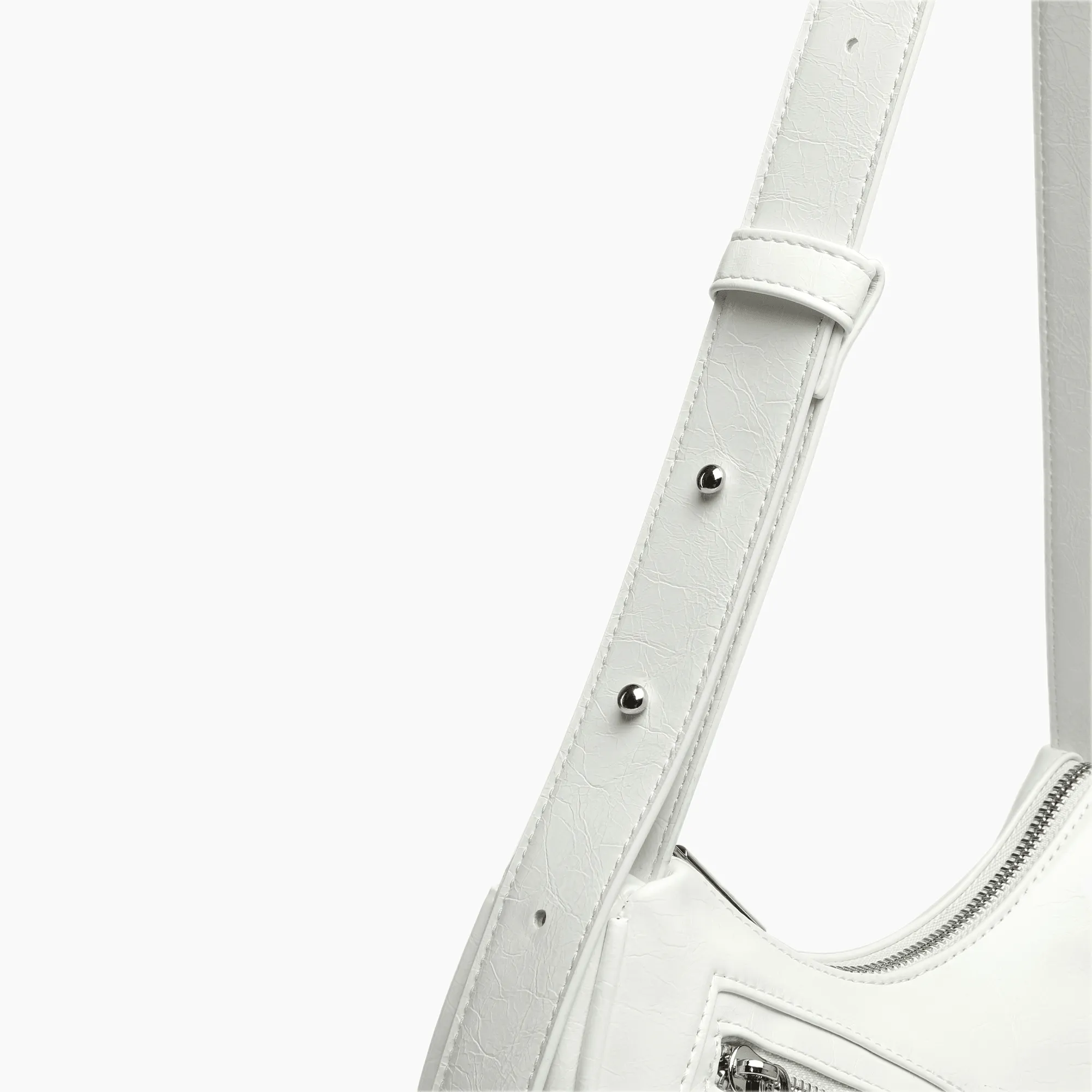 Dolce Crackled Vegan Shoulder Bag