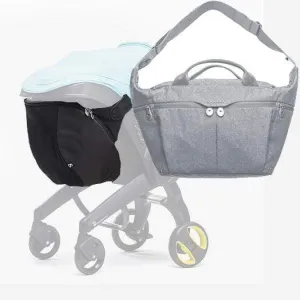 Doona Snap-on Storage   All Day Bag Grey Storm