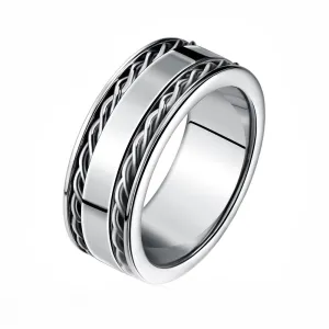Double Twist Wedding Band
