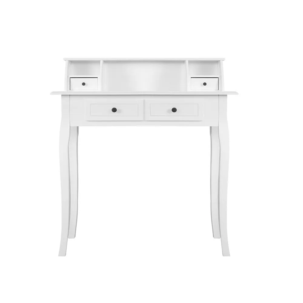 Dressing Table Console Table Jewellery Cabinet 4 Drawers Wooden Furniture