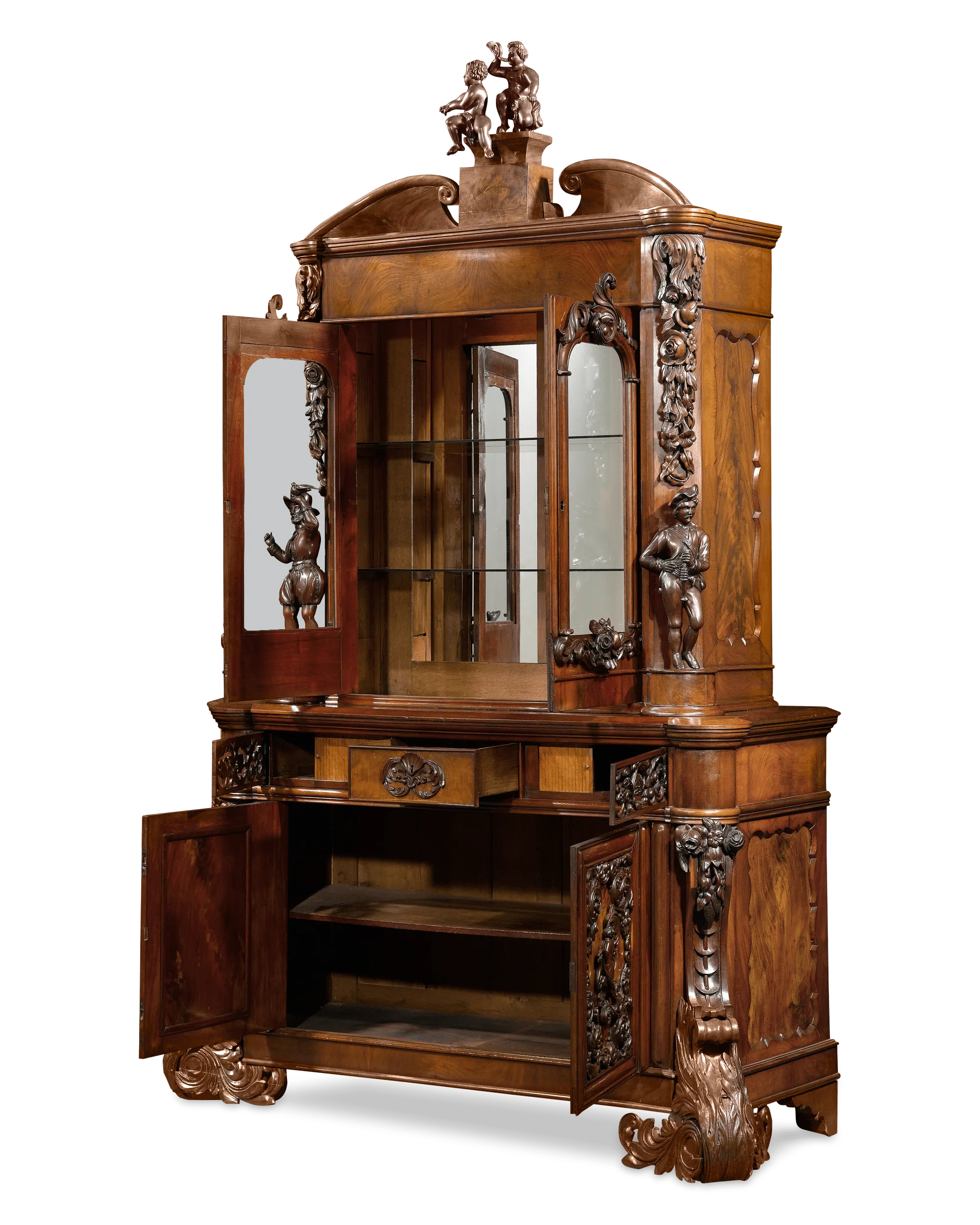 Dutch Bureau Bookcase