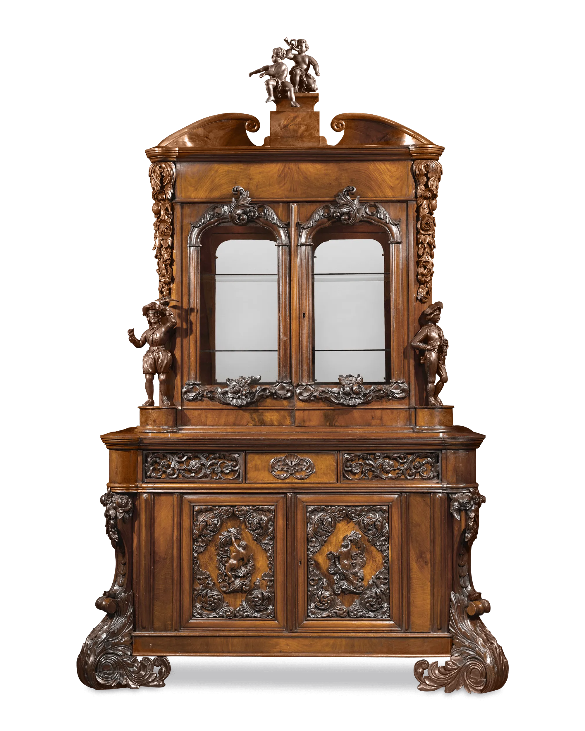 Dutch Bureau Bookcase