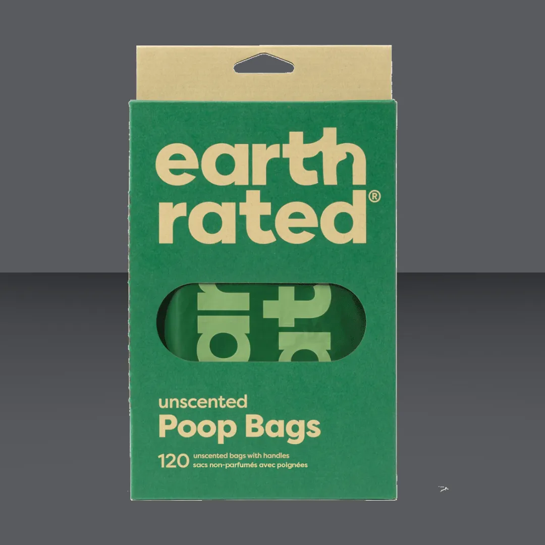 Earth Rated Handle Bags Unscented 120 Pack