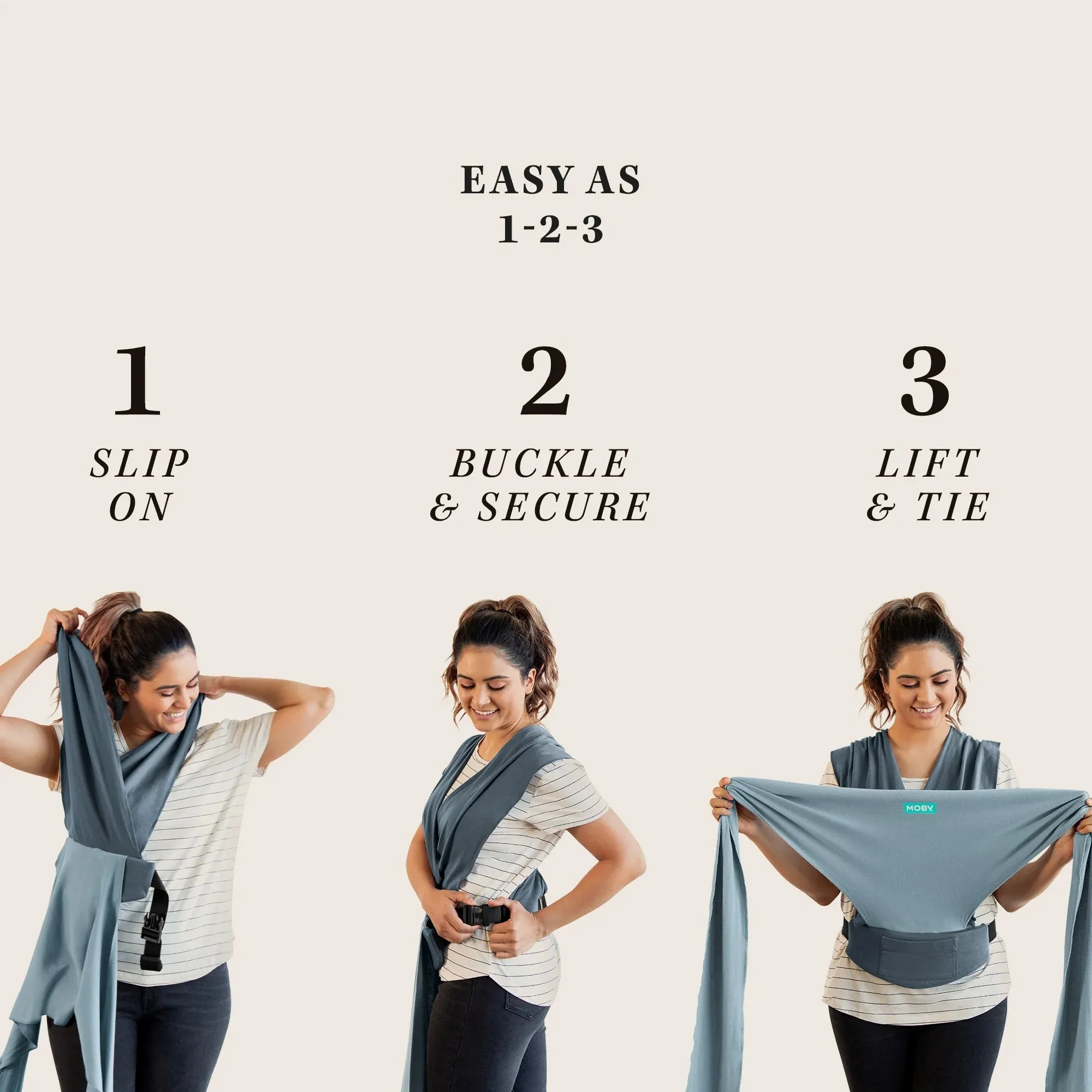 Easy-wrap Carrier - Sea Spray Blue